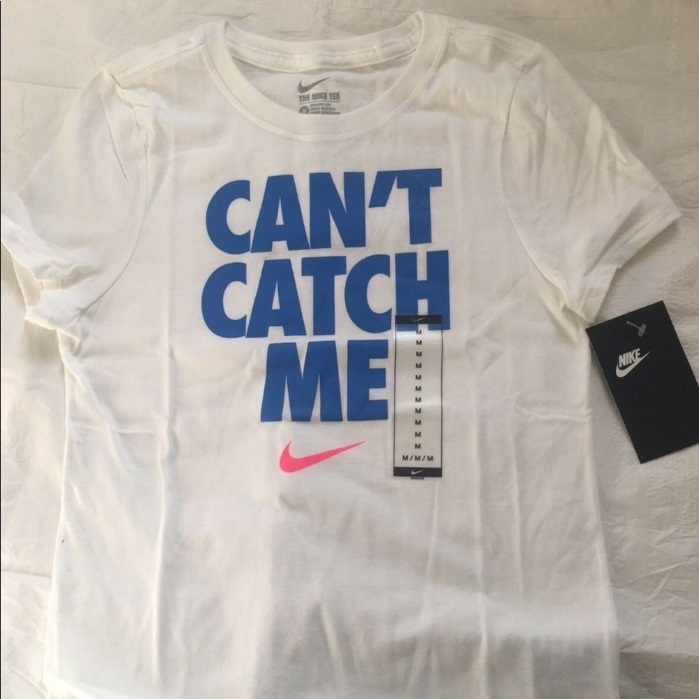 Nike kids Girls T shirt Graph tee child crew neck